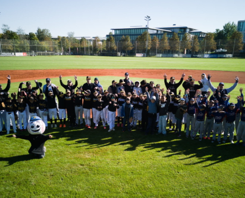 Alle Teams vom Turnier am Tag der Maus im Ballpark