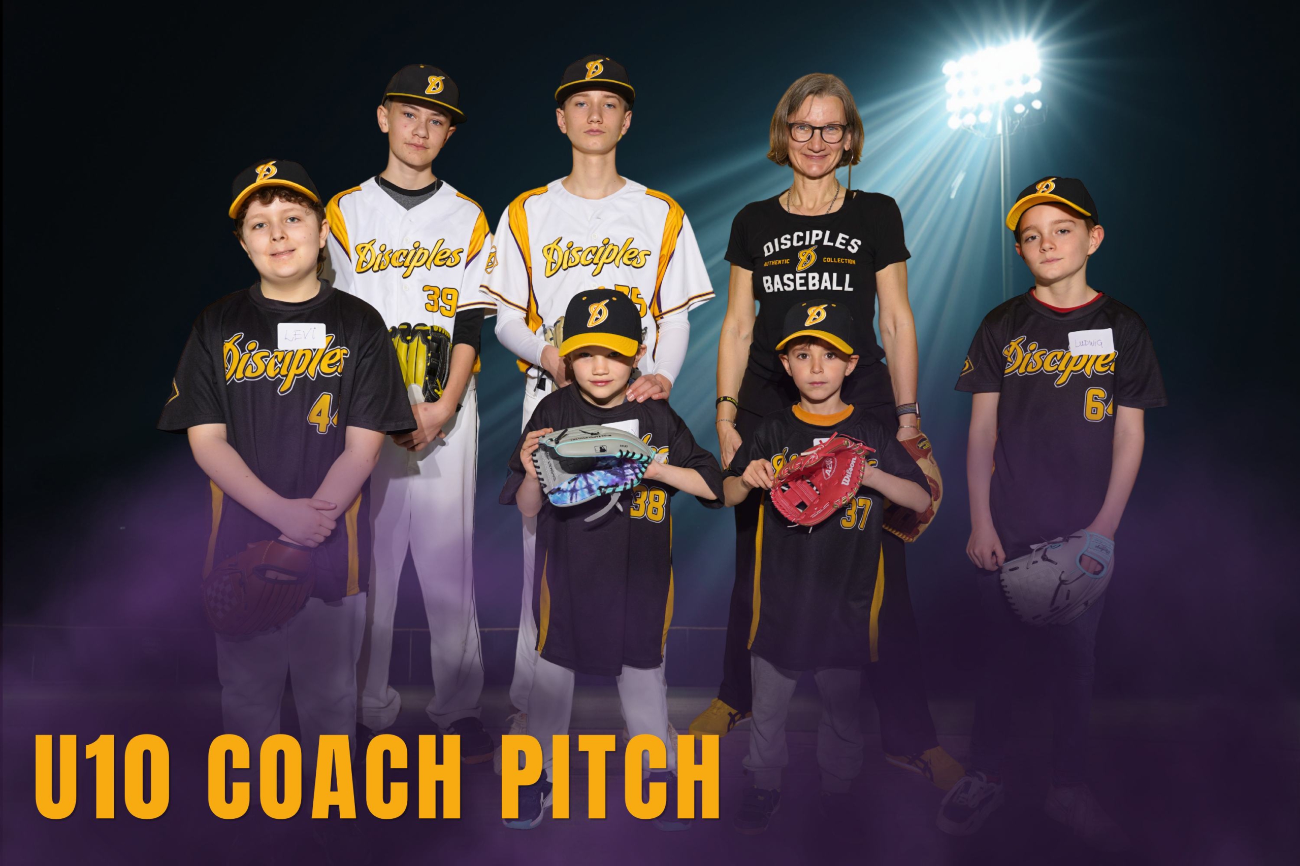 Das U10 Team der Disciples