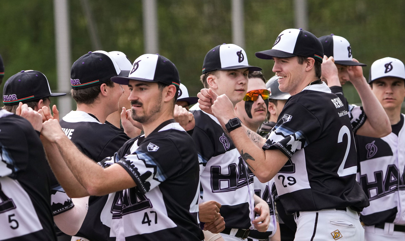 Prep-Talk vor dem Spiel gegen die Heideköpfe