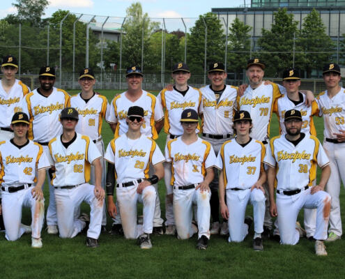 Das Baseball-Team Herren 2 der Disciples München Haar
